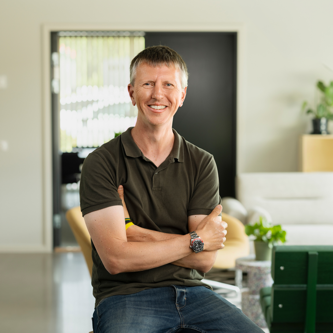 Erik Möller från Norditek syns i bilden. 