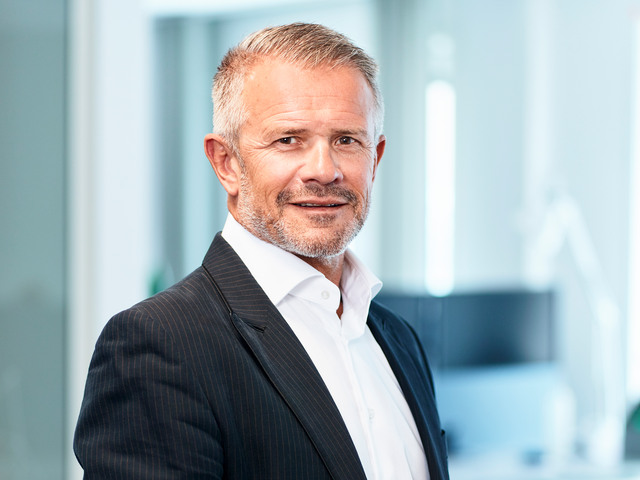 Bild: Pål Bakken, tf VD på SSG pratar om Hållbarhetsredovisningen.