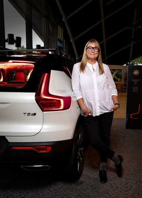Bild på Hanna Fager, Volvo.