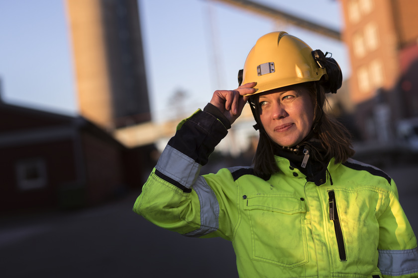 SSG intervjuar Annika Kruuna på Boliden kring säkerhetsutbildningen Säkerhetskörkort